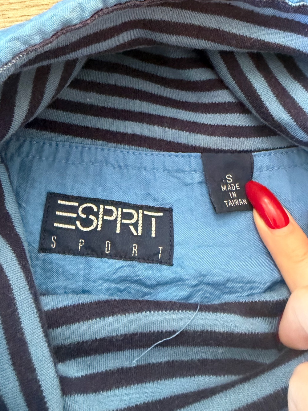 esprit sport 90s funnel neck anorak jacket - Picture 6 of 11